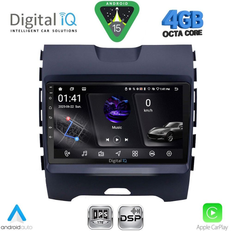 DIGITAL IQ RSG 6152_CPA (9inc) MULTIMEDIA TABLET for FORD EDGE mod. 2015-2023
