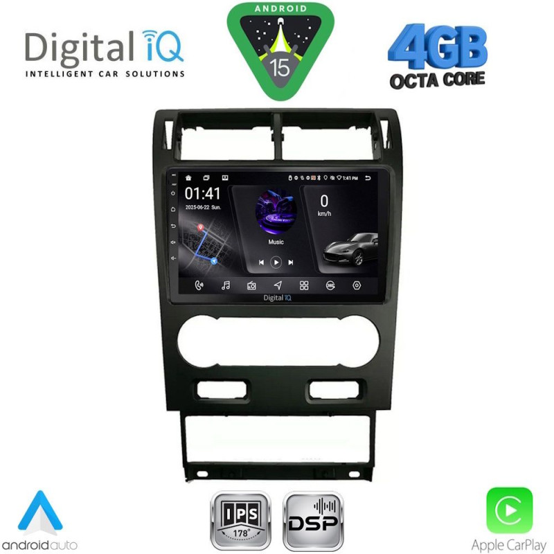 DIGITAL IQ RSG 6161A_CPA (9inc) MULTIMEDIA TABLET for FORD MONDEO mod. 2003-2006