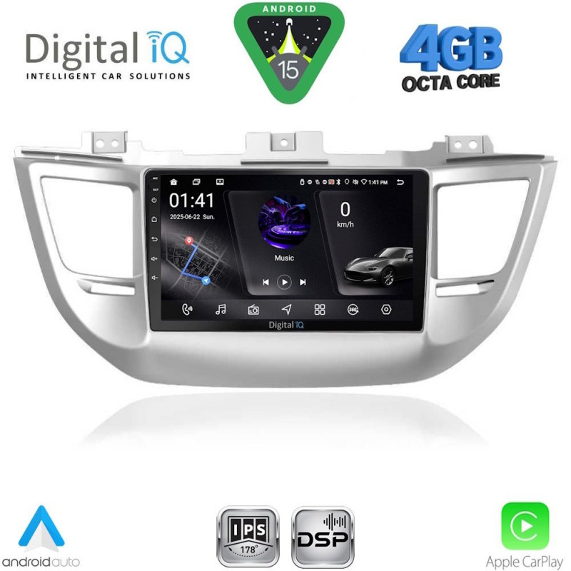 DIGITAL IQ RSG 6243_CPA (9inc) MULTIMEDIA TABLET for HYUNDAI TUCSON mod. 2015-2019