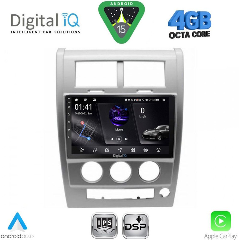 DIGITAL IQ RSG 6270_CPA (10inc) MULTIMEDIA TABLET for JEEP CHEROKEE – LIBERTY mod. 2007-2014