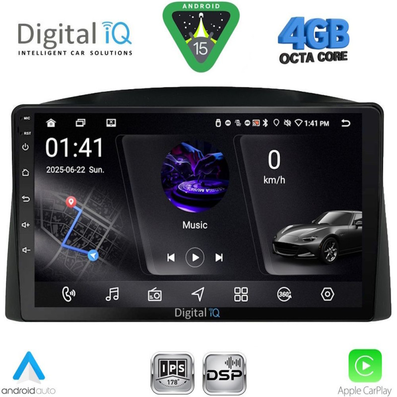 DIGITAL IQ RSG 6271_CPA (10inc) MULTIMEDIA TABLET for JEEP GRAND CHEROKEE mod. 2005-2007 with Original Navi