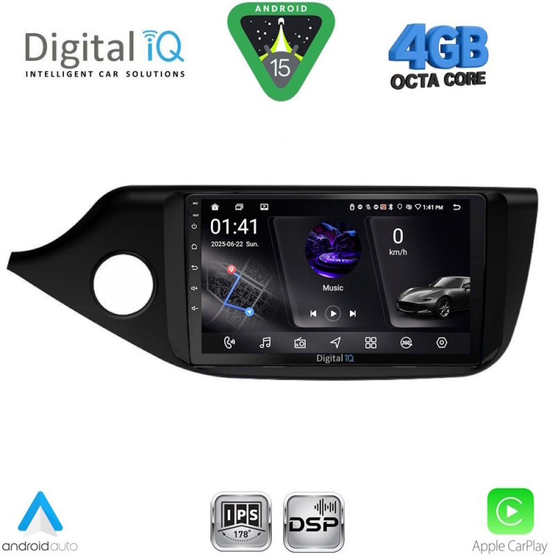DIGITAL IQ RSG 6302_CPA (9inc) MULTIMEDIA TABLET for KIA CEED mod. 2012-2018