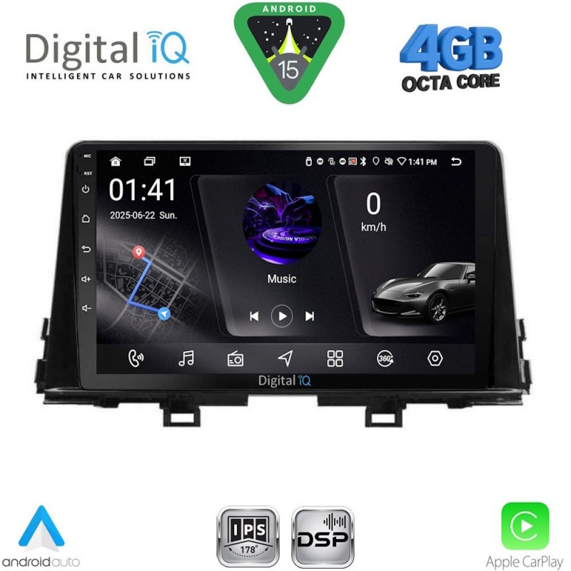 DIGITAL IQ RSG 6310_CPA (9inc) MULTIMEDIA TABLET for KIA PICANTO mod. 2021-2026
