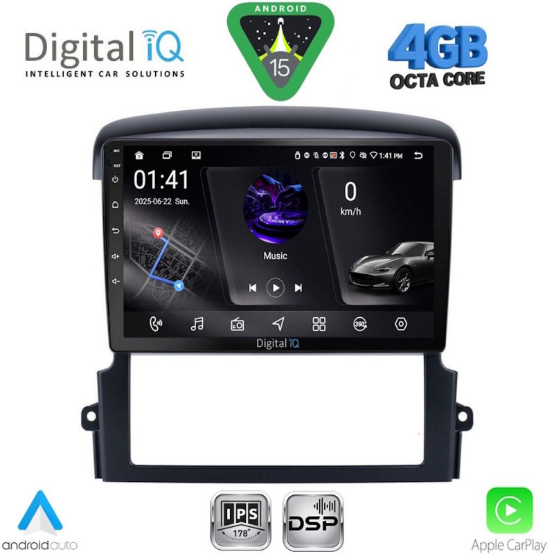DIGITAL IQ RSG 6317_CPA (9inc) MULTIMEDIA TABLET for KIA SORENTO mod. 2006-2009