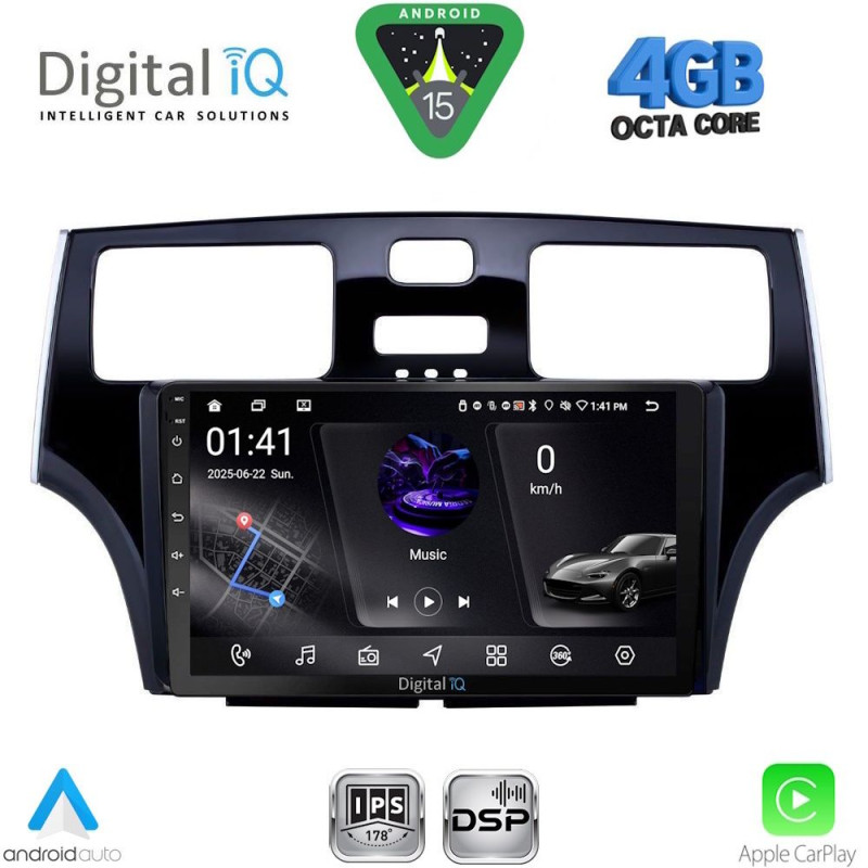 DIGITAL IQ RSG 6342_CPA (9inc) MULTIMEDIA TABLET for LEXUS ES 300 mod. 2000-2006