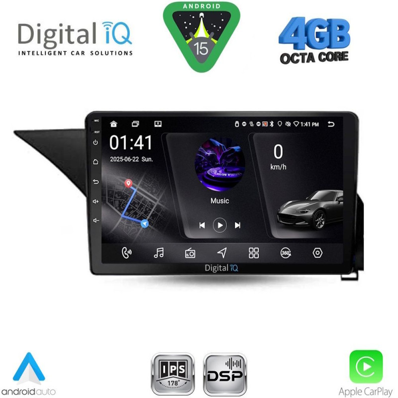 DIGITAL IQ RSG 6410_CPA (10inc) MULTIMEDIA TABLET for MERCEDES E (W212) mod. 2012-2014 (NTG 4.5)