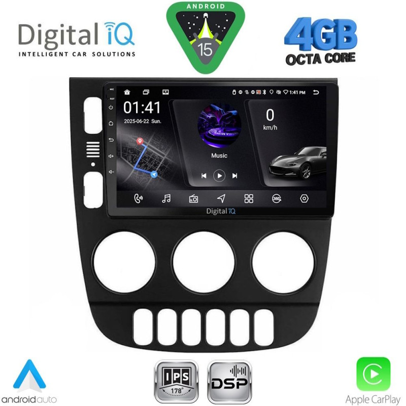 DIGITAL IQ RSG 6413_CPA (9inc) MULTIMEDIA TABLET for MERCEDES ML (W163) mod. 2002-2005
