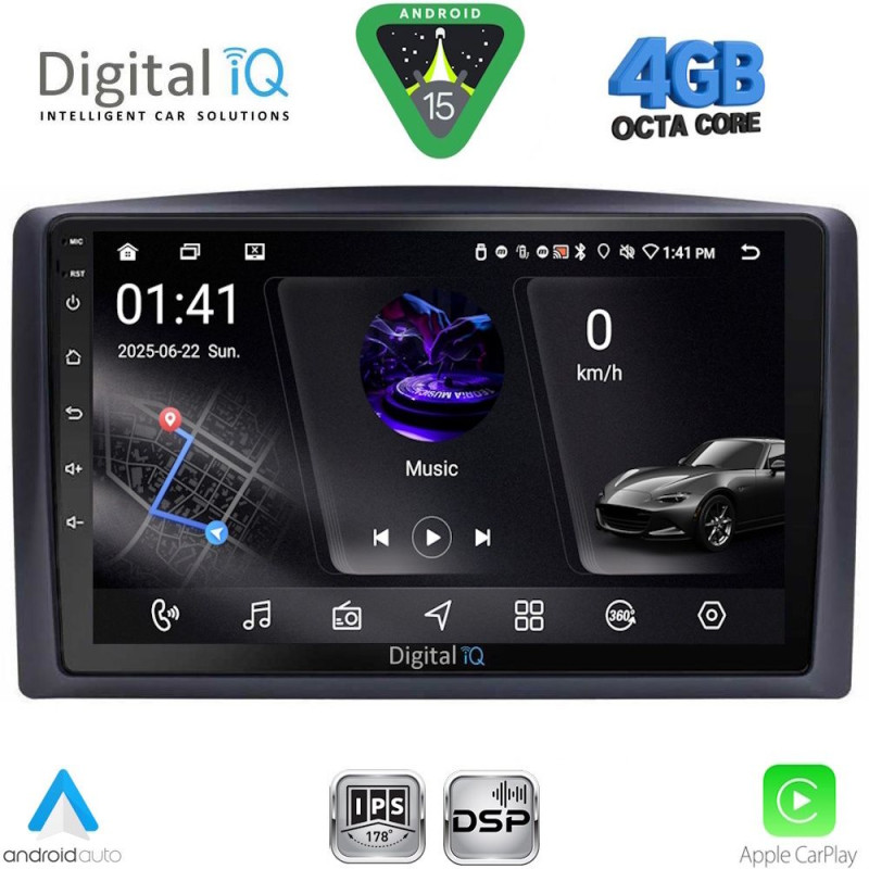 DIGITAL IQ RSG 6421_CPA (10inc) MULTIMEDIA TABLET for MERCEDES VITO – VIANO (W447) mod. 2015-2022