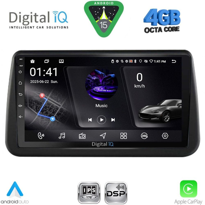 DIGITAL IQ RSG 6494_CPA (9inc) MULTIMEDIA TABLET for OPEL MERIVA mod. 2010-2017