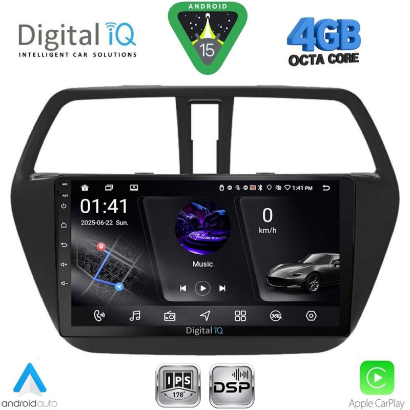 DIGITAL IQ RSG 6689_CPA (9inc) MULTIMEDIA TABLET for SUZUKI SX4 S-CROSS mod. 2014-2021
