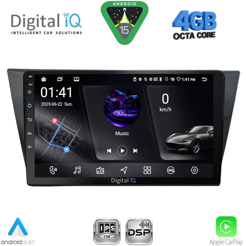 DIGITAL IQ RSG 6761_CPA (10inc) MULTIMEDIA TABLET for VW TIGUAN mod. 2016-2024