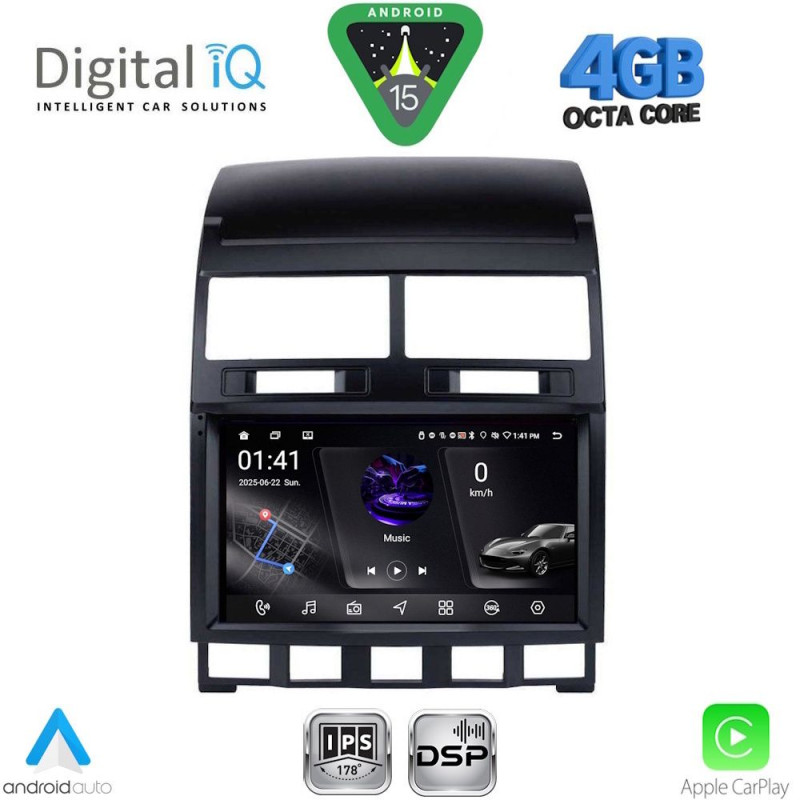 DIGITAL IQ RSG 6765_CPA (9inc) MULTIMEDIA TABLET for VW TOUAREG mod. 2003-2011