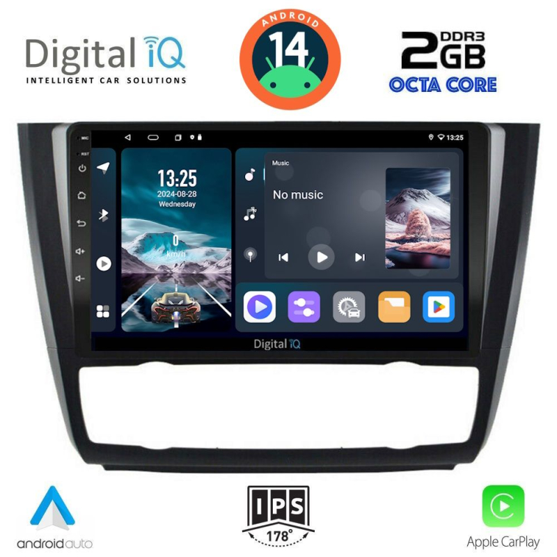 DIGITAL IQ RTG 4040_CPA CLIMA (9inc) MULTIMEDIA TABLET for BMW S.1  E81-82-87-88 mod. 2004-2013