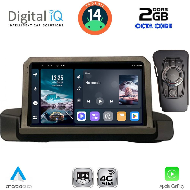 DIGITAL IQ RTG 4044_CPA (9inc) MULTIMEDIA TABLET for BMW S.3 (E90-91-92) mod. 2005-2012 DIGITAL IQ RTG 4044_CPA (9inc) MULTIMEDIA TABLET for BMW S.3 (E90-91-92) mod. 2005-2012