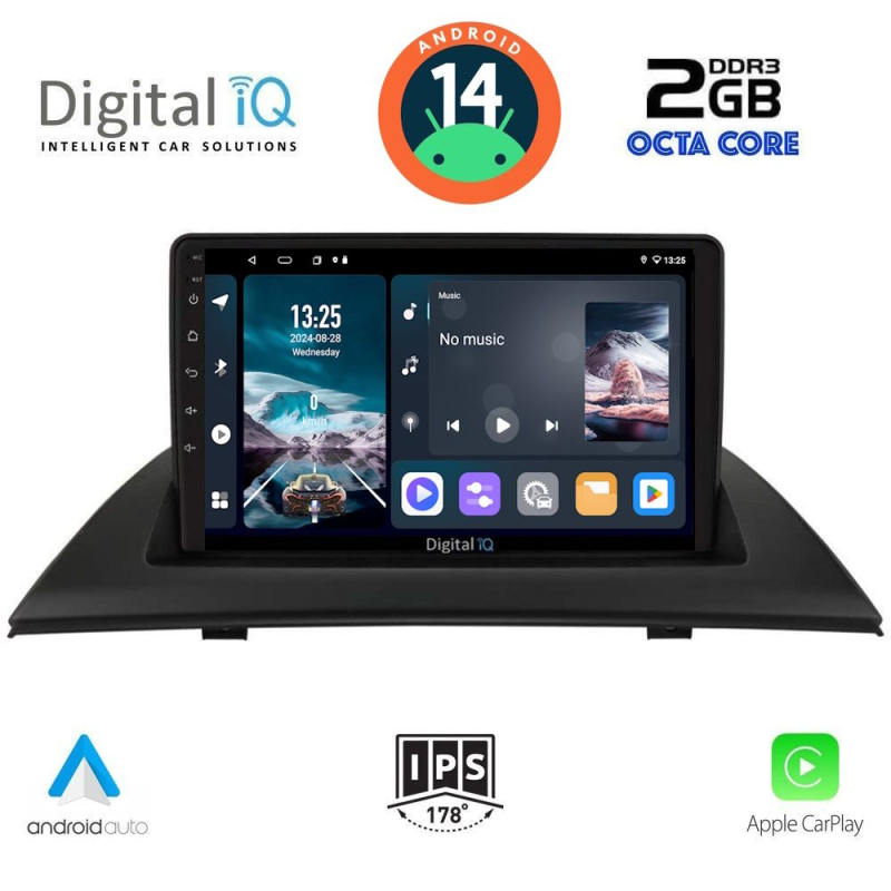 DIGITAL IQ RTG 4058_CPA (9inc) MULTIMEDIA TABLET for BMW X3 (E83) mod. 2003-2010 DIGITAL IQ RTG 4058_CPA (9inc) MULTIMEDIA TABLET for BMW X3 (E83) mod. 2003-2010