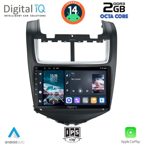 DIGITAL IQ RTG 4075_CPA (9inc) MULTIMEDIA TABLET for CHEVROLET AVEO mod. 2014-2017