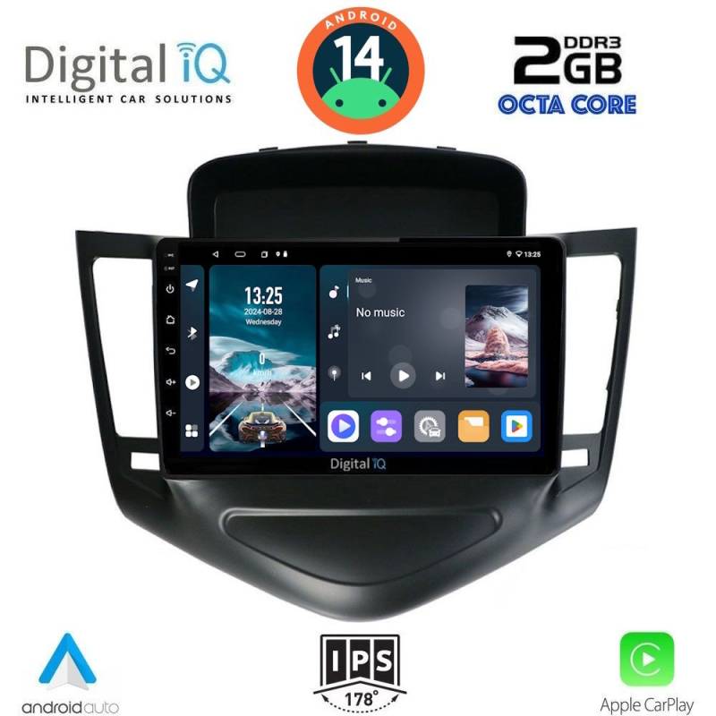 DIGITAL IQ RTG 4076_CPA (9inc) MULTIMEDIA TABLET for CHEVROLET CRUZE mod. 2008-2012 DIGITAL IQ RTG 4076_CPA (9inc) MULTIMEDIA TABLET for CHEVROLET CRUZE mod. 2008-2012