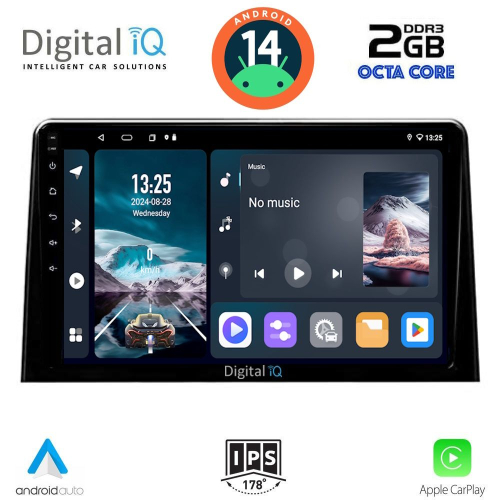 DIGITAL IQ RTG 4082_CPA (10inc) MULTIMEDIA TABLET for CITROEN BERLINGO – OPEL COMBO – PEUGEOT PARTNER – TOYOTA PROACE mod. 2018&gt; - FIAT DOBLO mod. 2022&gt;