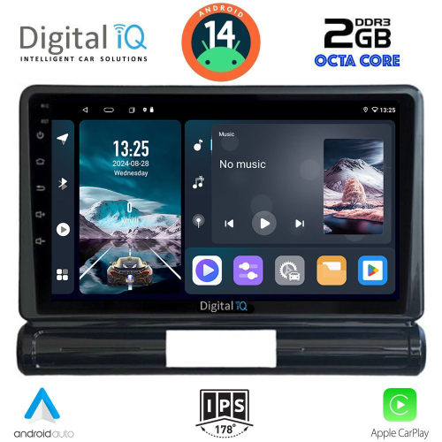 DIGITAL IQ RTG 4093M_CPA (9inc) MULTIMEDIA TABLET for CITROEN C3 - DS3 mod. 2016&gt; Med Version
