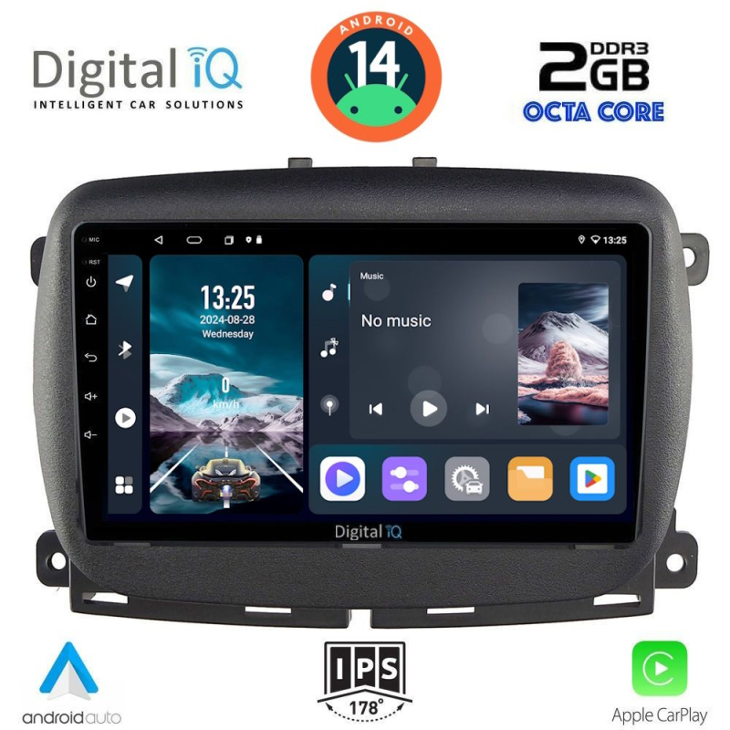 DIGITAL IQ RTG 4131_CPA (9inc) MULTIMEDIA TABLET for FIAT 500 mod. 2016> DIGITAL IQ RTG 4131_CPA (9inc) MULTIMEDIA TABLET for FIAT 500 mod. 2016>
