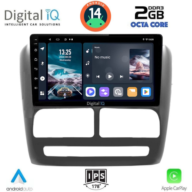 DIGITAL IQ RTG 4137_CPA (9inc) MULTIMEDIA TABLET for FIAT DOBLO mod. 2010-2015