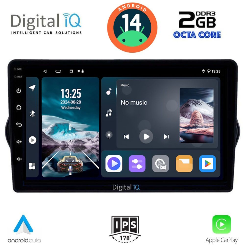 DIGITAL IQ RTG 4148_CPA (9inc) MULTIMEDIA TABLET for FIAT TIPO mod. 2015-2023