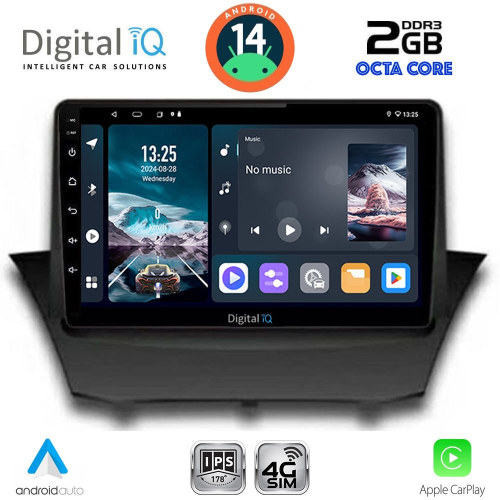 DIGITAL IQ RTG 4154A_CPA (9inc) MULTIMEDIA TABLET for FORD FIESTA mod. 2008-2017