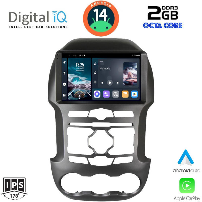 DIGITAL IQ RTG 4171S_CPA (9inc) MULTIMEDIA TABLET for FORD RANGER mod. 2011-2015 DIGITAL IQ RTG 4171S_CPA (9inc) MULTIMEDIA TABLET for FORD RANGER mod. 2011-2015