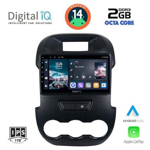 DIGITAL IQ RTG 4171_CPA (9inc) MULTIMEDIA TABLET for FORD RANGER mod. 2011-2015