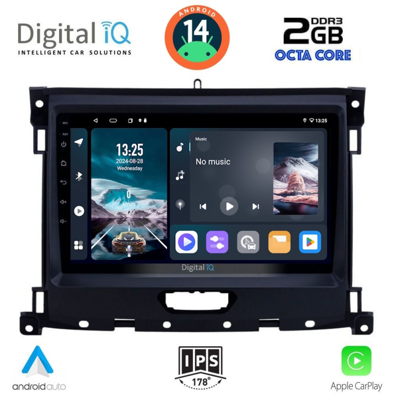 DIGITAL IQ RTG 4173_CPA (9inc) MULTIMEDIA TABLET for FORD RANGER mod. 2018> DIGITAL IQ RTG 4173_CPA (9inc) MULTIMEDIA TABLET for FORD RANGER mod. 2018>