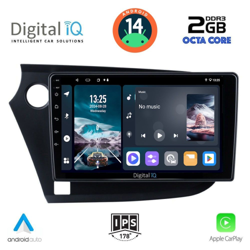 DIGITAL IQ RTG 4205_CPA (9inc) MULTIMEDIA TABLET for HONDA INSIGHT mod. 2009-2014