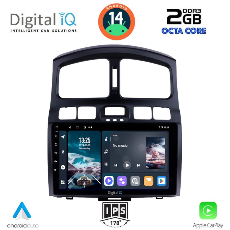 DIGITAL IQ RTG 4236_CPA (9inc) MULTIMEDIA TABLET for HYUNDAI SANTA FE mod. 2003-2006 DIGITAL IQ RTG 4236_CPA (9inc) MULTIMEDIA TABLET for HYUNDAI SANTA FE mod. 2003-2006