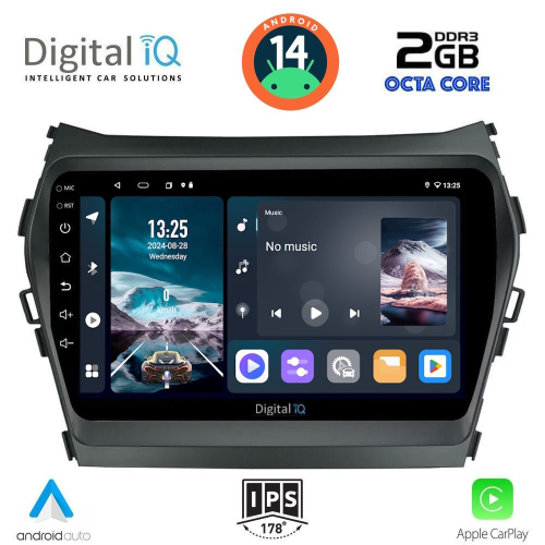 DIGITAL IQ RTG 4238_CPA (9inc) MULTIMEDIA TABLET for HYUNDAI IX45 mod. 2013-2017