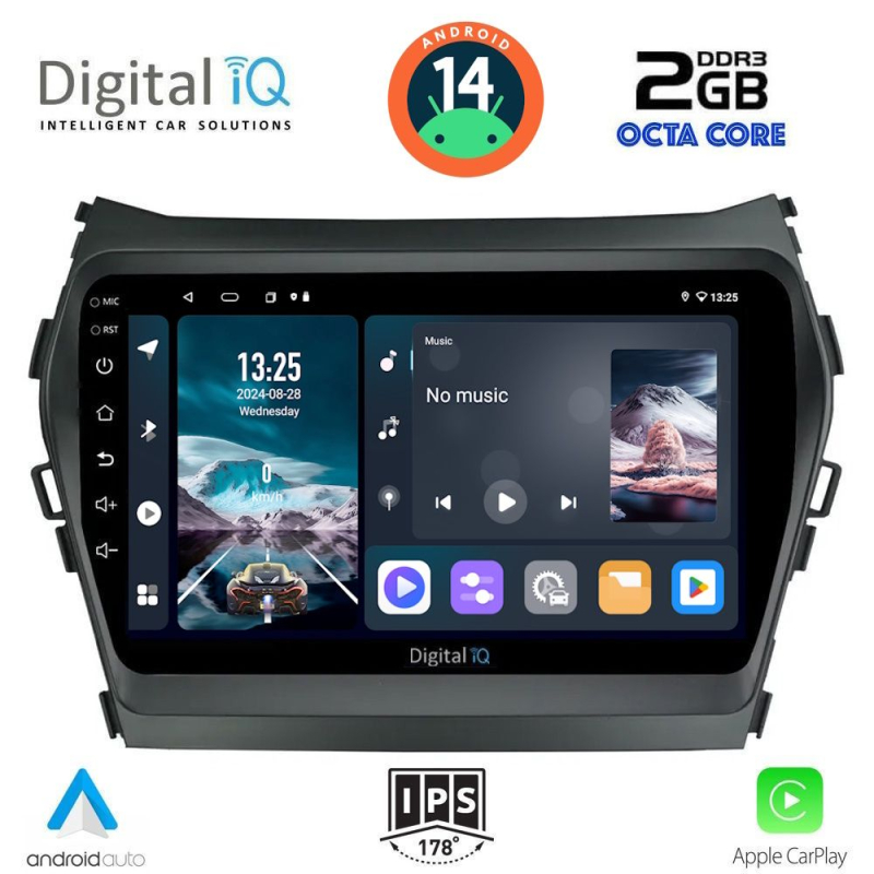 DIGITAL IQ RTG 4238_CPA (9inc) MULTIMEDIA TABLET for HYUNDAI IX45 mod. 2013-2017 DIGITAL IQ RTG 4238_CPA (9inc) MULTIMEDIA TABLET for HYUNDAI IX45 mod. 2013-2017