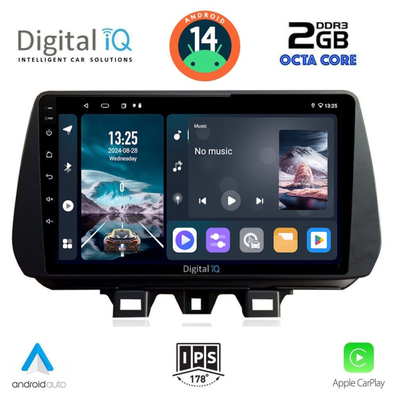 DIGITAL IQ RTG 4244_CPA (9inc) MULTIMEDIA TABLET for HYUNDAI TUCSON mod. 2019>