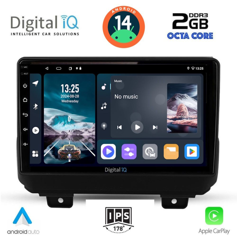 DIGITAL IQ RTG 4298_CPA (9inc) MULTIMEDIA TABLET for JEEP WRANGLER mod. 2018> DIGITAL IQ RTG 4298_CPA (9inc) MULTIMEDIA TABLET for JEEP WRANGLER mod. 2018>