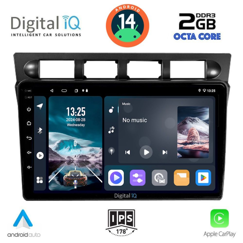 DIGITAL IQ RTG 4306_CPA (9inc) MULTIMEDIA TABLET for KIA PICANTO mod. 2004-2008 DIGITAL IQ RTG 4306_CPA (9inc) MULTIMEDIA TABLET for KIA PICANTO mod. 2004-2008