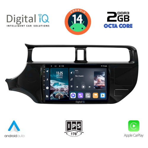 DIGITAL IQ RTG 4314_CPA (9inc) MULTIMEDIA TABLET for KIA RIO mod. 2012-2015