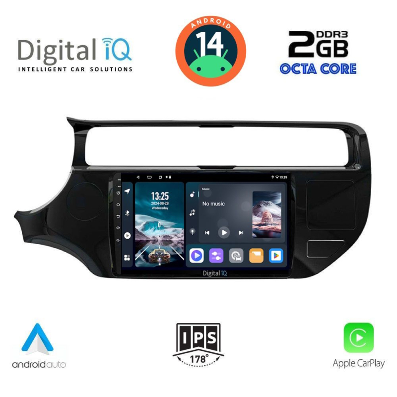 DIGITAL IQ RTG 4315_CPA (9inc) MULTIMEDIA TABLET for KIA RIO mod. 2015-2018 DIGITAL IQ RTG 4315_CPA (9inc) MULTIMEDIA TABLET for KIA RIO mod. 2015-2018