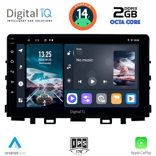 DIGITAL IQ RTG 4316_CPA (9inc) MULTIMEDIA TABLET for KIA RIO mod. 2018&gt; – STONIC mod. 2017&gt;