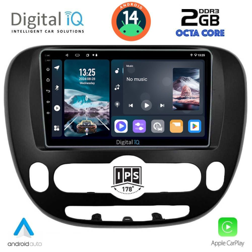 DIGITAL IQ RTG 4321_CPA (9inc) MULTIMEDIA TABLET for KIA SOUL mod. 2014&gt;