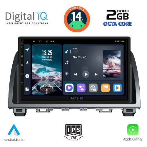 DIGITAL IQ RTG 4378_CPA (9inc) MULTIMEDIA TABLET for MAZDA 6 mod. 2012-2017