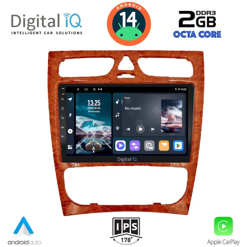 DIGITAL IQ RTG 4402CH_CPA (9inc) MULTIMEDIA TABLET for MERCEDES C (W203) mod. 1999-2004
