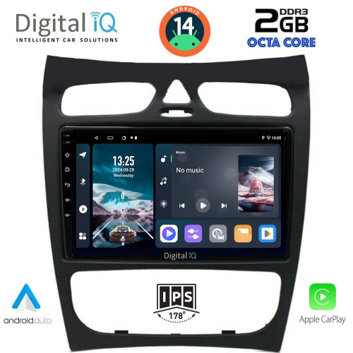 DIGITAL IQ RTG 4406_CPA (9inc) MULTIMEDIA TABLET for MERCEDES CLK (W209) mod. 2000-2004