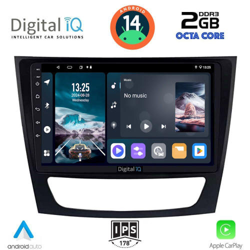 DIGITAL IQ RTG 4408_CPA (9inc) MULTIMEDIA TABLET for MERCEDES E (W211) – CLS (W219) mod. 2003-2009