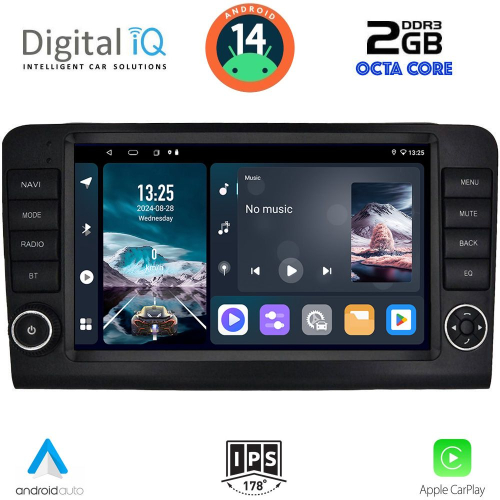 DIGITAL IQ RTG 4416_CPA (9inc) MULTIMEDIA TABLET for MERCEDES ML (W164) – GL (X164) mod. 2005-2011