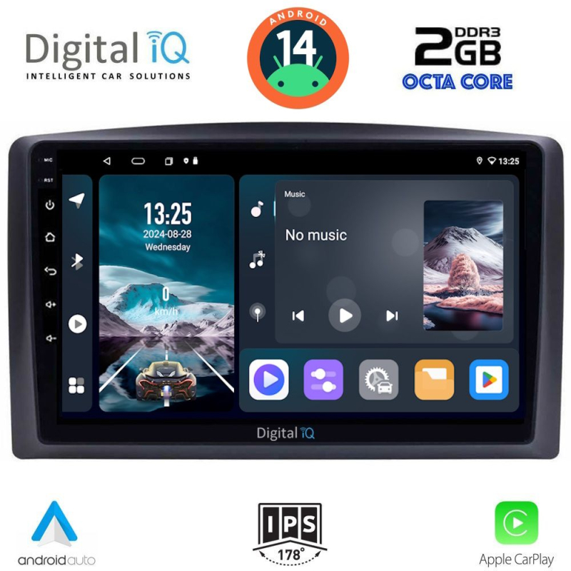 DIGITAL IQ RTG 4421_CPA (10inc) MULTIMEDIA TABLET for MERCEDES VITO – VIANO  (W447) mod. 2015-2022