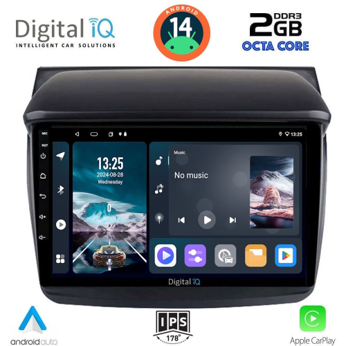 DIGITAL IQ RTG 4436_CPA (9inc) MULTIMEDIA TABLET for MITSUBISHI L200 mod. 2006-2015