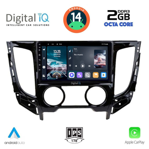 DIGITAL IQ RTG 4437_CPA A/C (9inc) MULTIMEDIA TABLET for MITSUBISHI L200 mod. 2015&gt; με A/C