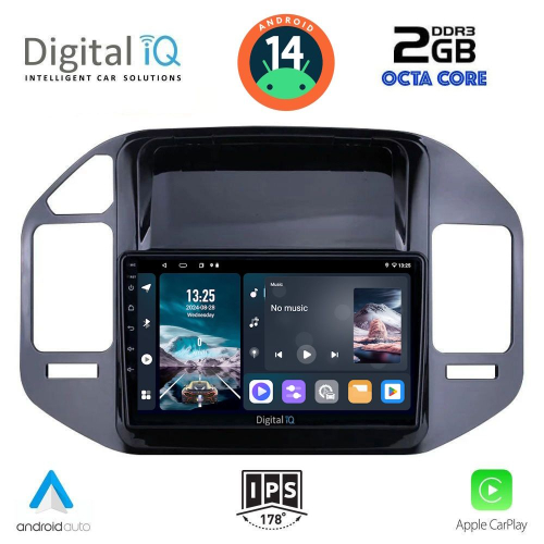 DIGITAL IQ RTG 4444_CPA (9inc) MULTIMEDIA TABLET for MITSUBISHI PAJERO mod. 1999-2006